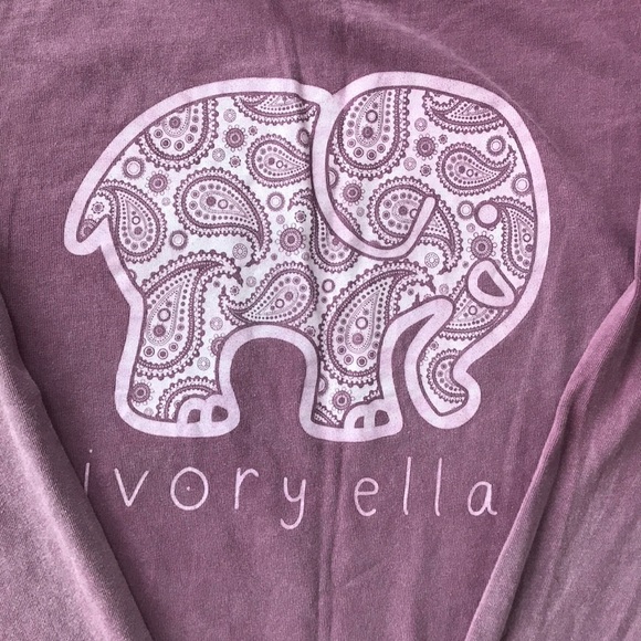 Ivory Ella long sleeve T-shirt, small - Picture 3 of 5